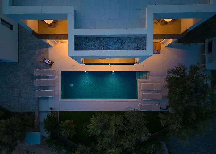 Olive Garden With Heated Pool And Sauna Villa Kornić